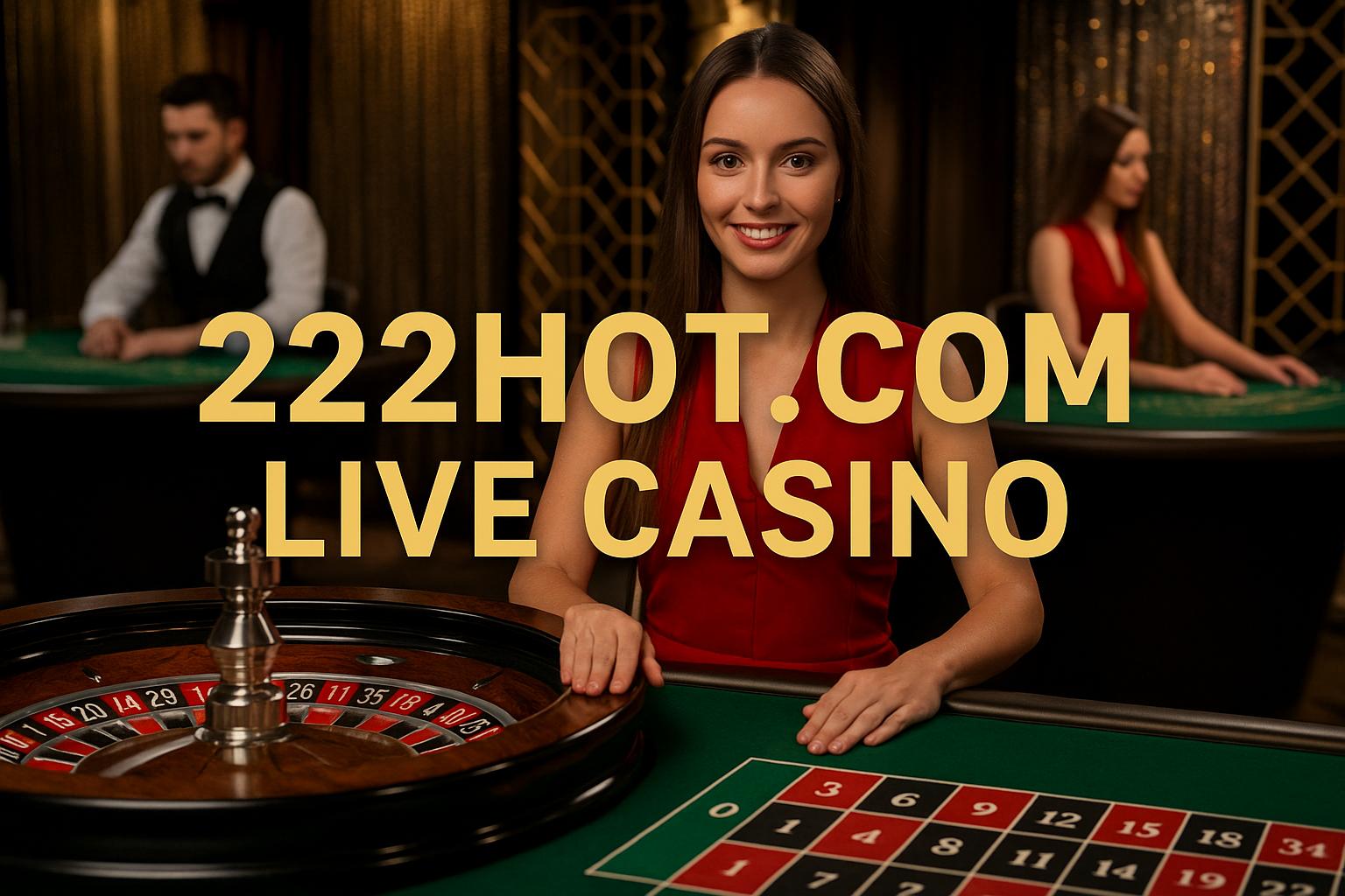 O 222HOT.COM Live Casino lança promoções regularmente